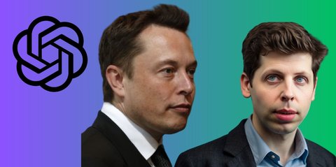 Cerita di Balik Perseteruan Elon Musk dan Sam Altman saat Membangun Open AI