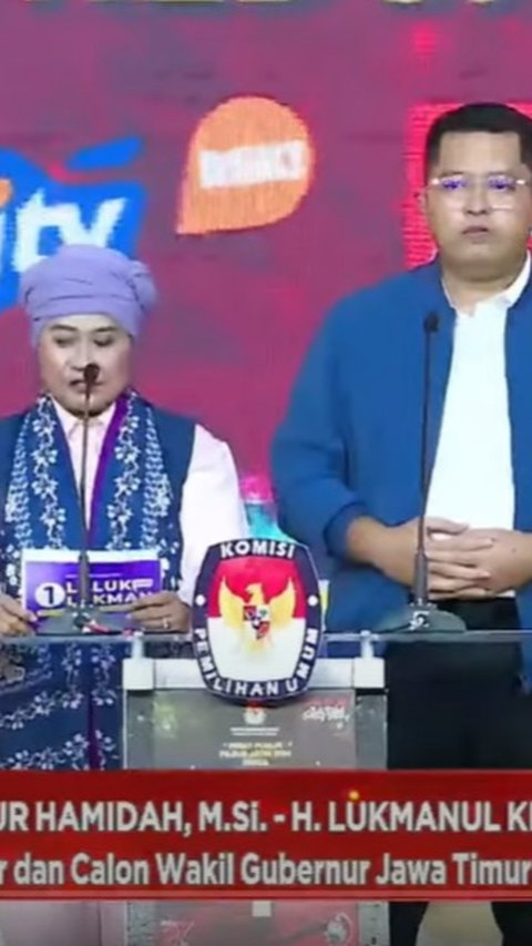 VIDEO: Garang Luluk Ngegas Sikat Khofifah di Awal Debat, Jatim Udara & Lingkungan Terburuk!