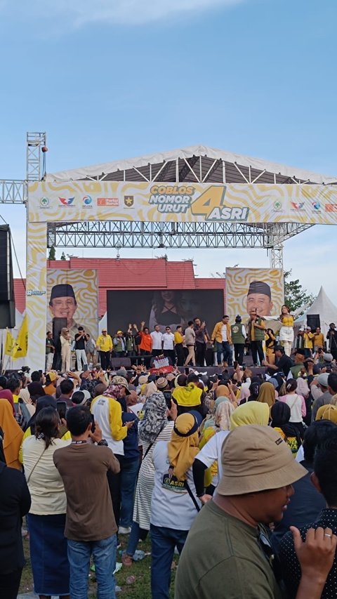 Potret Antusias Warga Datangi Posko Pemenangan Asri 04 Jelang Debat Terakhir