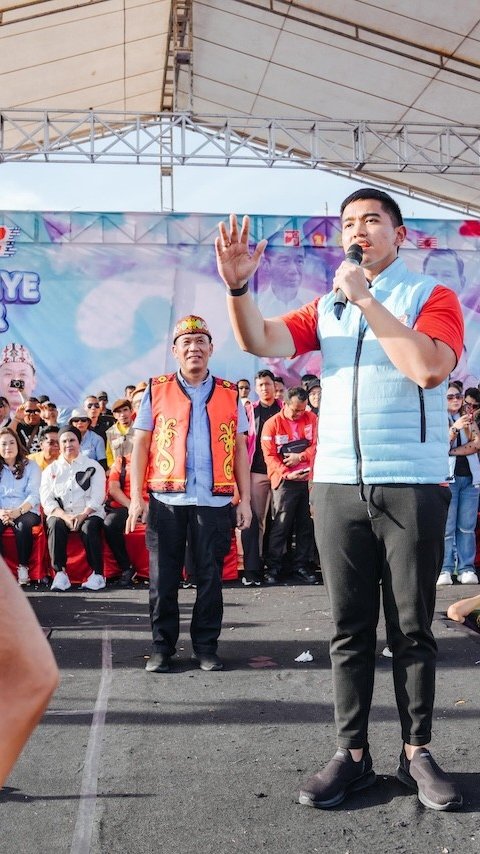 Hadir di Kabupaten Landak, Kaesang Kampanyekan Heri Saman-Vinsensius