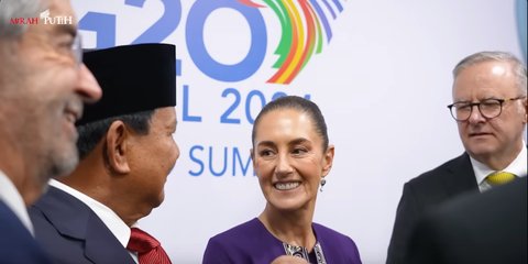 Kepalkan Tangan Prabowo Teriak 'Viva Zapata' Depan Sosok Cantik Presiden Wanita Pertama Meksiko, Apa Artinya?