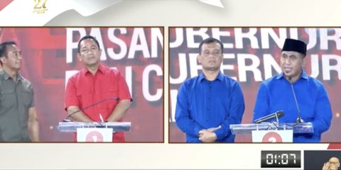 VIDEO: Jenderal Andika 'Rambo' Gugup, Luthfi Lugas Berapi-api Sampaikan Visi Misi di Debat