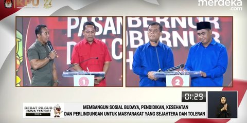 VIDEO: Menohok Luthfi Sikat Andika di Debat Jateng 