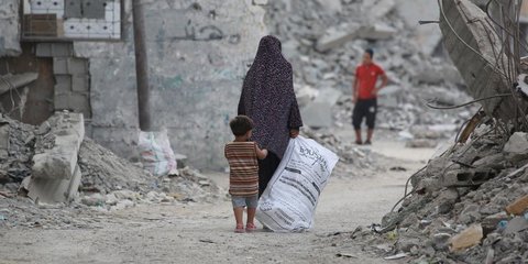 Tak Ada Perayaan dan Keceriaan Hari Anak di Gaza, Mereka Hanya Berusaha Untuk Bertahan Hidup