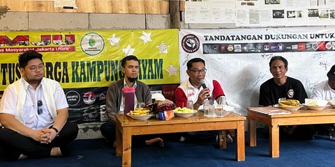 Ridwan Kamil Duduk Bareng Warga Gusuran JIS, Janji Selesaikan Konflik Hunian Kampung Bayam di 100 Hari Kerja