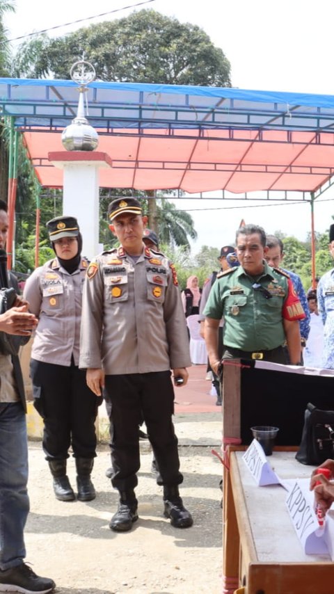 Polres Pelalawan Gandeng KPU Gelar Simulasi Pemungutan dan Penghitungan Suara, Ini Tujuannya