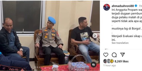 Kelakuan Propam Tangani Pejabat Polda Sumbar Tembak Mati Kasat Bikin Geram Sahroni: Mestinya Langsung Diborgol!