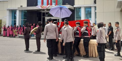 Jenazah Polisi Ditembak Polisi di Solok Selatan Dipulangkan ke Makassar