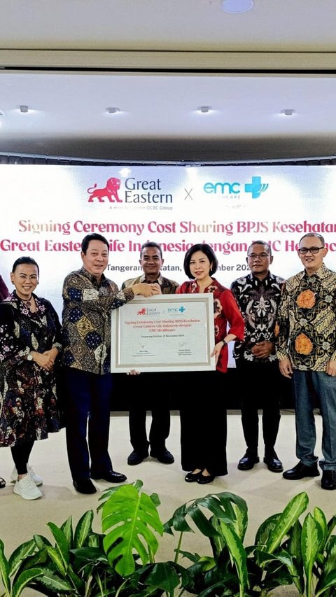 Jaringan Rumah Sakit EMC Luncurkan Cost Sharing BPJS Bersama Great Eastern Life Indonesia