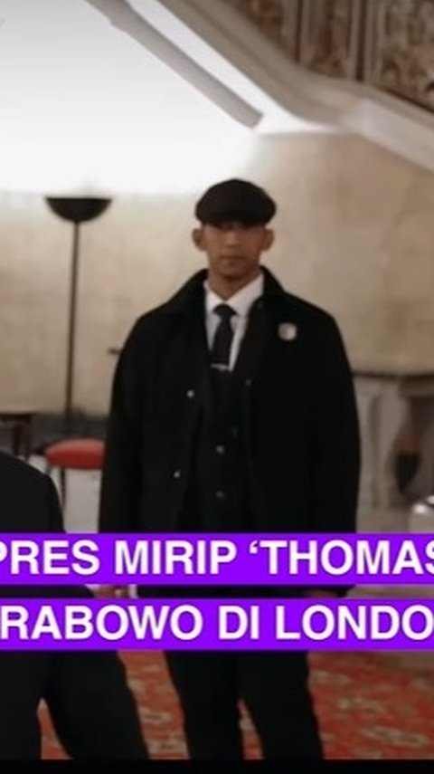 VIDEO: Keren Gaya Paspampres Jaga Prabowo di London Mirip Thomas Shelby Film Peaky Blinders