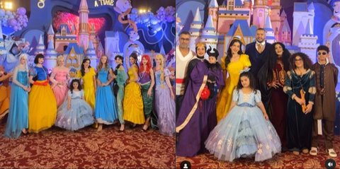 Dekor Super Megah Pesta Ulang Tahun Isa Anak Tasya Farasya yang Bertema Disney