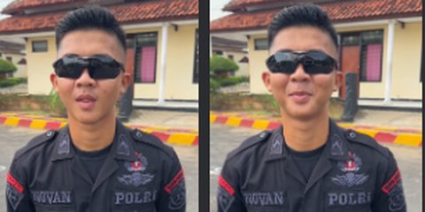 Brimob Ganteng Ini Dapat Nasihat Penting dari Senior, Segera Ditugaskan ke  Pulau Kangean