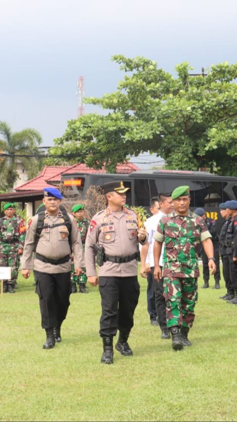 Ratusan Personel Polri Diterjunkan, TPS Rawan di Pilkada Pelalawan Terpetakan