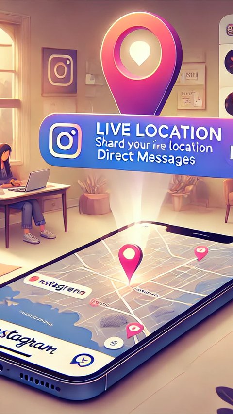 Instagram Tambahkan Fitur Berbagi Lokasi Langsung dari DM