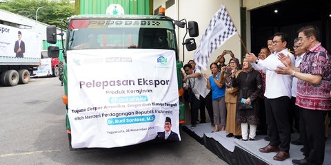 Mendag Budi Lepas Ekspor Produk Kerajinan UMKM Senilai Rp2 Miliar