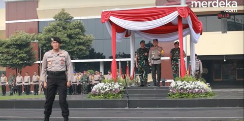 VIDEO: Polda Jatim Bersama Kodam Brawijaya Gelar Apel Pergeseran Pasukan Kawal Pilkada 2024