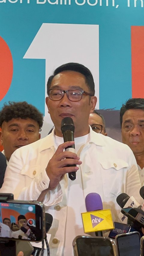 Reaksi Ridwan Kamil Usai Kalah dari Pramono Anung di Quick Count Pilkada Jakarta 2024