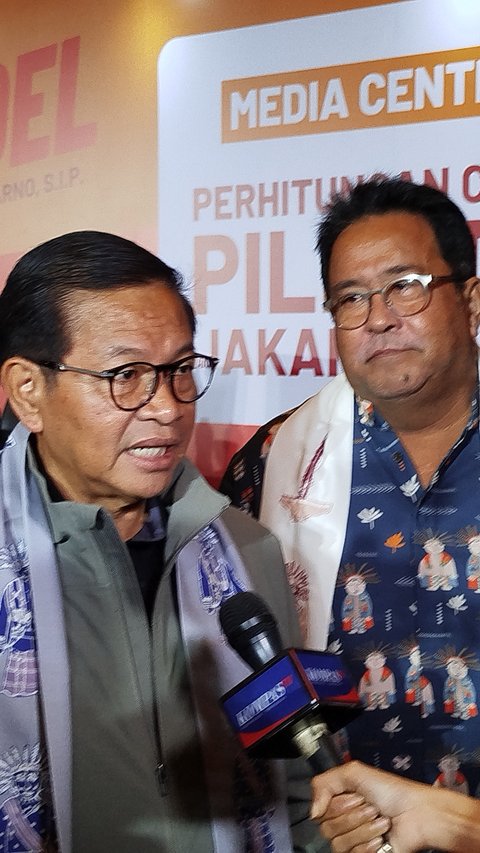 Pramono-Rano Dapat 53% Versi Quick Count PDIP, Hasto: Waspada Gerakan Paksakan Pilkada Jakarta 2 Putaran