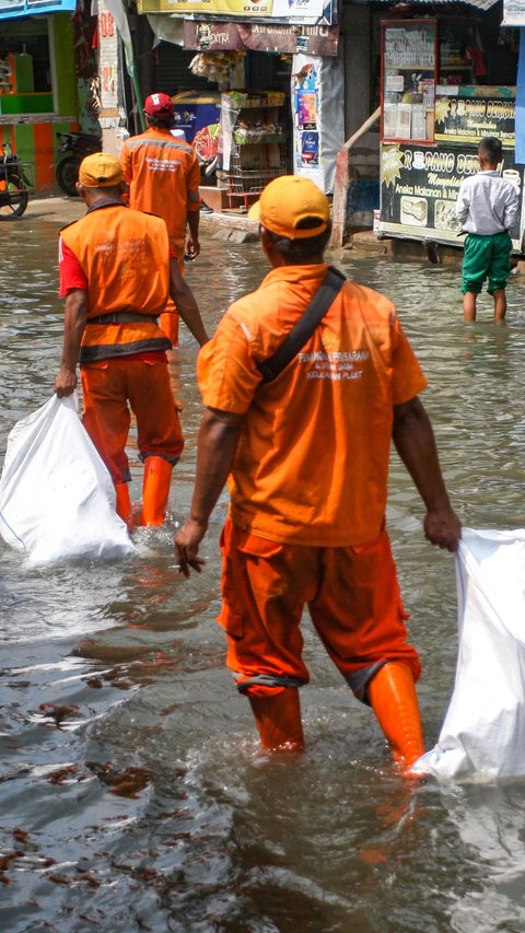 61 RT di Jakarta Terendam Banjir