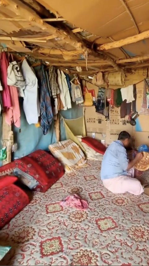 Begini Penampakan Rumah Petani di Kota Mekkah, Terbuat dari Kardus dan Kayu