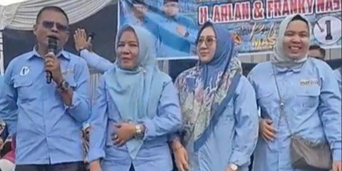 Viral Pamer Empat Istri saat Kampanye, H Arlan Sukses Menangi Pilkada Prabumulih