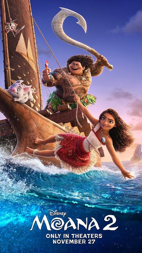 Moana 2 Pecahkan Rekor Baru Disney Animation dan Potensi Mengalahkan Film Besar Lainnya