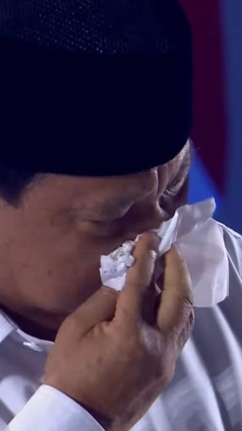 Momen Prabowo Menangis di Hadapan Para Guru Indonesia