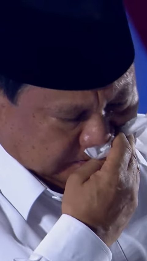 VIDEO: Pidato Prabowo Menggetarkan Jiwa Nangis Depan Guru, Pernah Dibilang Sudah Gila