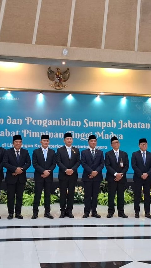 Daftar 25 Pejabat Baru di Istana, 2 Jenderal TNI Jabat Kasetpres dan Sesmil Presiden