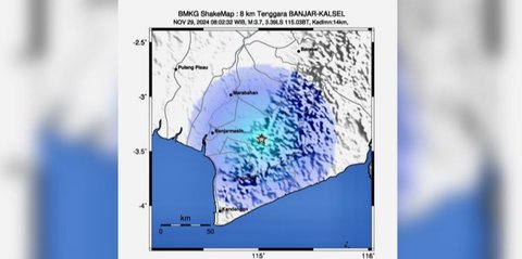 Analisis Penyebab Gempa Dangkal Guncang Kalsel