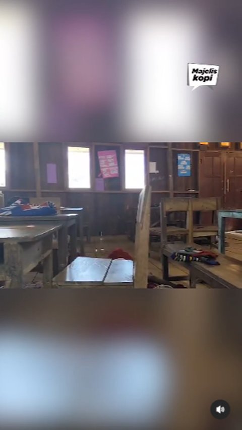 Rekaman Video Siswa SD di Papua Ketakutan lagi Belajar di Kelas Tiba-Tiba Terjadi Baku Tembak, Prabowo Ramai Dicolek