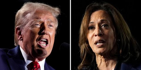 Donald Trump dan Kamala Harris Bersaing Ketat dalam Pilpres AS 2024, Bagaimana Jika Hasilnya Seri?