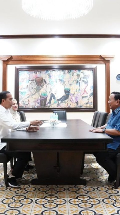 Prabowo Temui Jokowi di Solo, Istana: Pertemuan Dua Besti