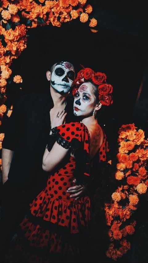 8 Potret Bunga Citra Lestari Tampil Dia De Los Muertos, Netizen Malah Berdebat!