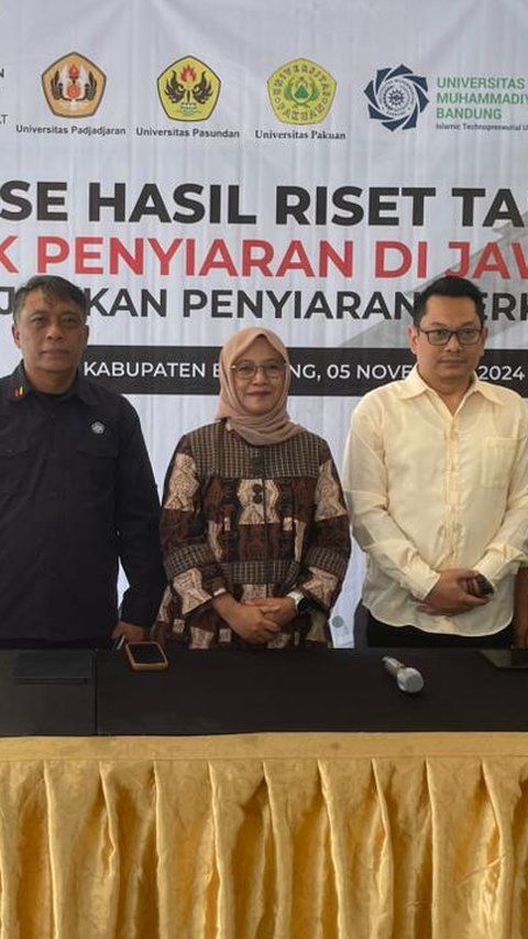 KPID Jabar Rilis Riset Tahun 2024 Politik Penyiaran, Ini Hasilnya