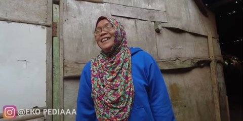 ⁠Dulu Kaya Raya, Sosok Wanita Paruh Baya Mantan TKW Arab Tinggal di Gubuk Tengah Hutan 'Mencari Ilmu'