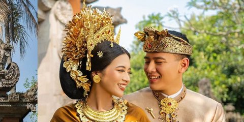 Ganteng dan Cantik, Potret Prewedding Iptu Hafiz Akbar & Angela Perkasa Berbalut Adat Bali Jelang Pernikahan