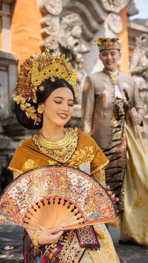 Ganteng dan Cantik, Potret Prewedding Iptu Hafiz Akbar & Angela Perkasa Berbalut Adat Bali Jelang Pernikahan