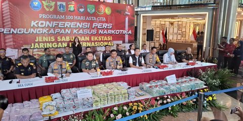 Polisi Bongkar Narkoba Jaringan Internasional, Sabu dan Ekstasi Rp418 Miliar Diselipkan di Kompartemen Mobil