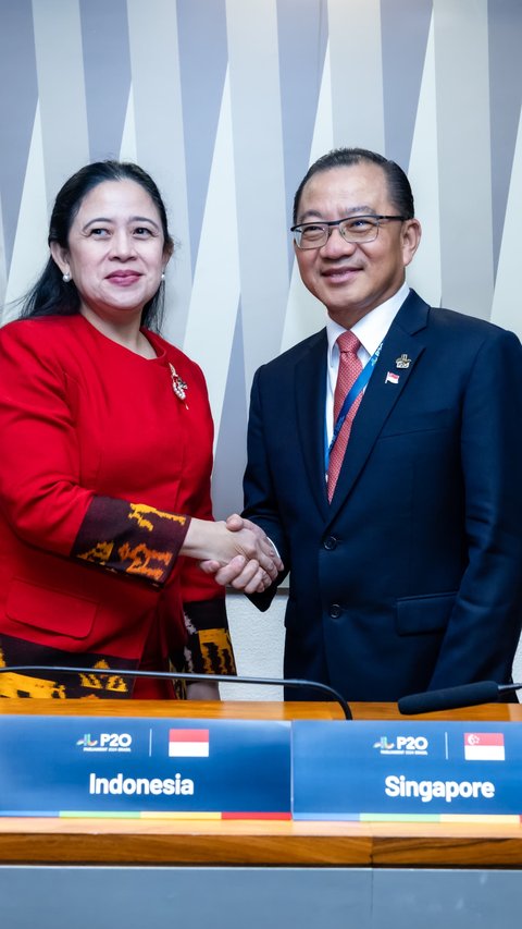 Bertemu Ketua Parlemen Singapura, Puan Maharani Bahas Kerja Sama Bilateral