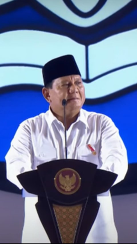 Satu Velodrom Rawamangun Menangis saat Prabowo Umumkan Kenaikan Gaji Guru