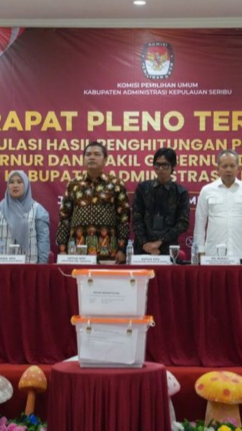 Rekapitulasi Pilkada Jakarta: Pramono-Rano Menang Telak di Kepulauan Seribu