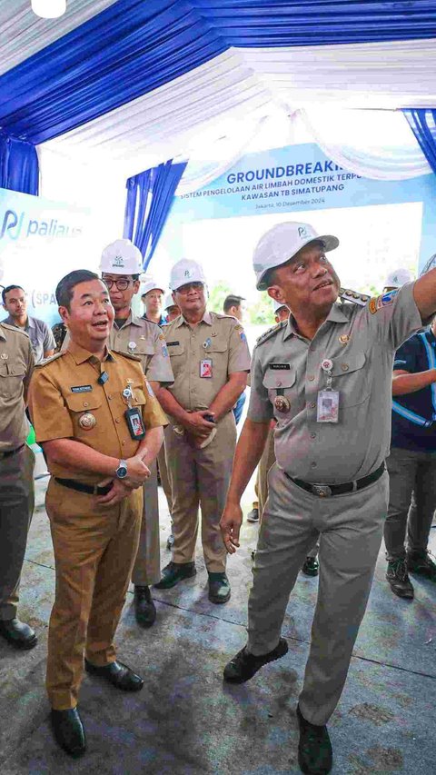 Pemprov Jakarta Mulai Bangun Sistem Pengolahan Air Limbah di Kawasan TB Simatupang