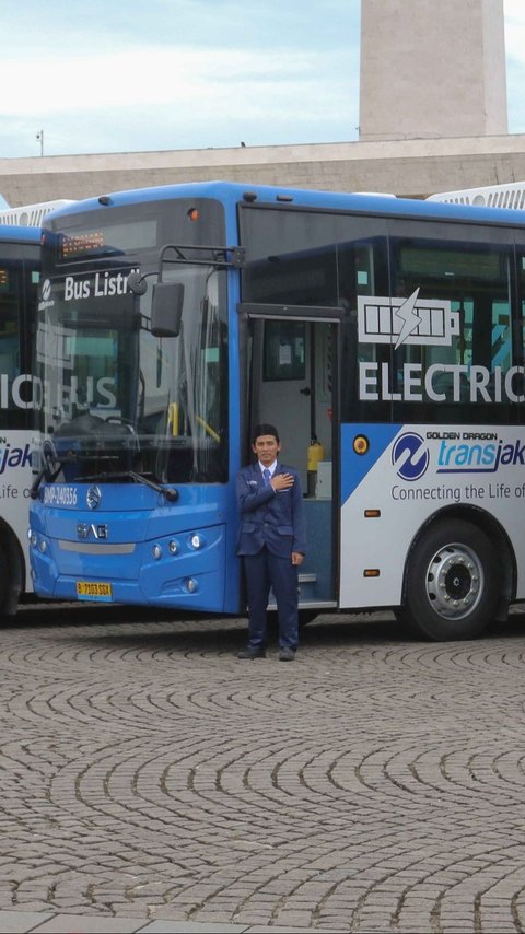 FOTO: Penampakan Ratusan Bus Listrik Baru TransJakarta, Siap Beroperasi Mulai Besok