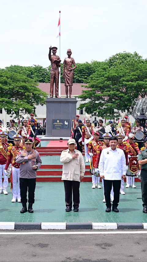 Sambutan buat Eks Danjen Kopassus Tiba di Akpol Semarang, Ditunggu Jenderal & Prajurit Baris Sikap Sempurna