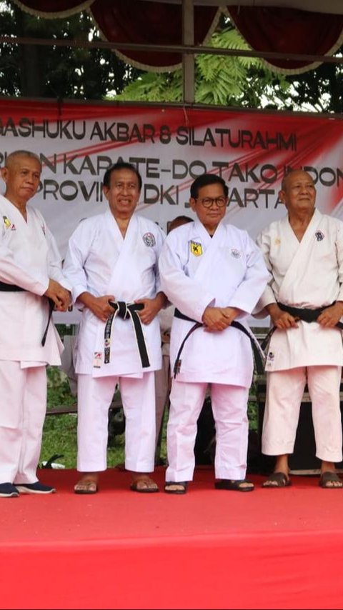 Ucapan Selamat Perguruan Karate-Do Tako Indonesia buat Pramono: Mas Pram Senior Tako Sabuk Hitam