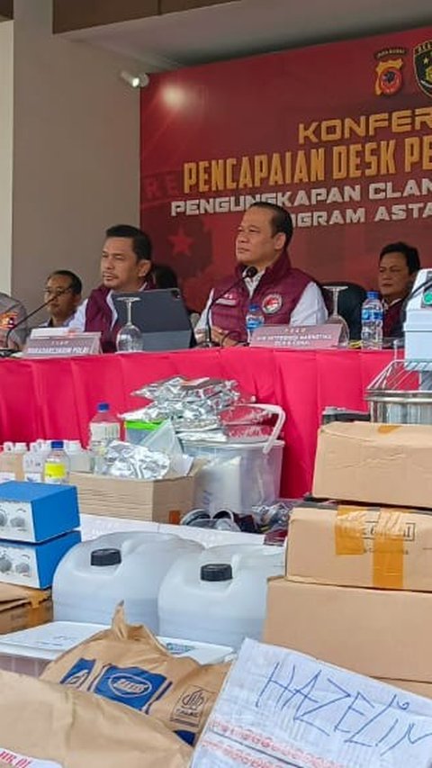 Bongkar Sindikat Internasional Pengedar Liquid Narkoba Senilai Rp670 Miliar, Polisi Cokok 3 Pelaku