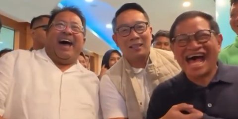 Unggah Momen Kebersamaan, Ridwan Kamil Sebut Pramono Anung Guru