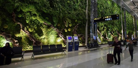 FOTO: Rimbunnya Hutan Tropis di Bandara Soekarno-Hatta