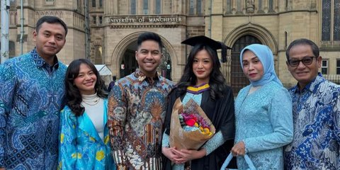 Potret Cantik Amel Carla Hadiri Wisuda S2 Sang Kakak di Luar Negeri, Sekeluarga Dipuji Cerdas Semua